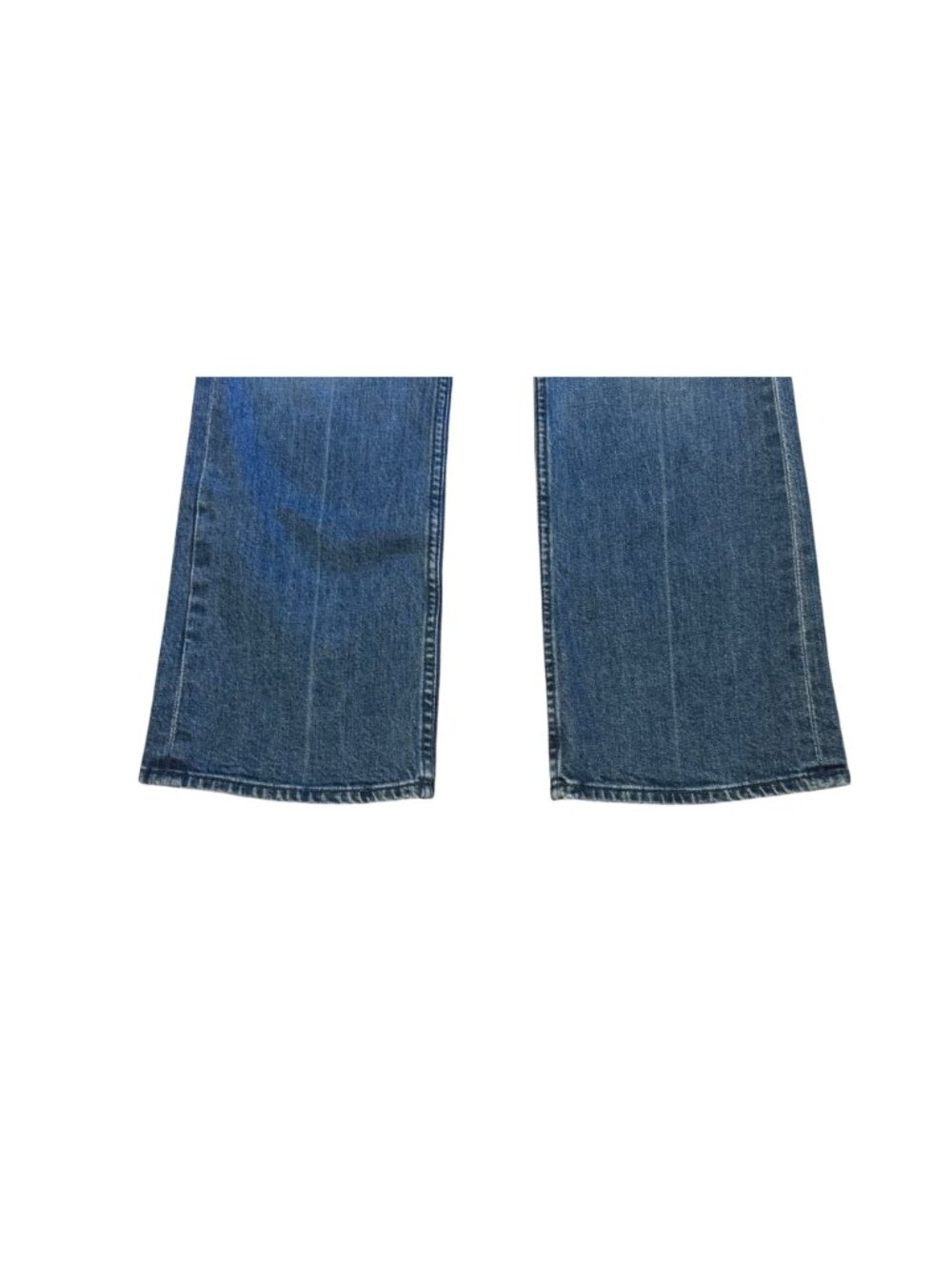 MOTHER The Scooter High Rise Ankle Bootcut Jeans It's A Small World Size 27 - Picture 9 of 16
